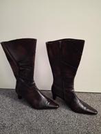 Leren laarzen Caprice maat 37 (4,5), Kleding | Dames, Schoenen, Hoge laarzen, Bruin, Ophalen of Verzenden, Zo goed als nieuw