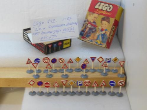 LEGO 232 =  NU met 30 x VERKEERS borden 1:87 + Doosje, Hobby en Vrije tijd, Modelauto's | 1:87, Gebruikt, Overige typen, Overige merken