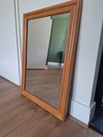 Mooie spiegel in houten lijst, als nieuw!, Ophalen, Minder dan 50 cm, Zo goed als nieuw, Minder dan 100 cm