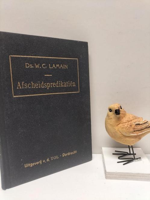 Lamain, Ds. W.C.; Afscheidspredikatiën, Boeken, Godsdienst en Theologie, Gelezen, Christendom | Protestants, Ophalen of Verzenden