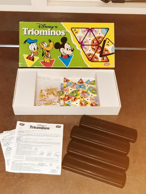 Triominos disney, Hobby en Vrije tijd, Gezelschapsspellen | Bordspellen, Zo goed als nieuw, Ophalen of Verzenden