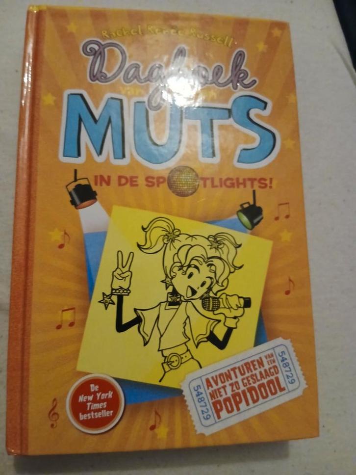 Dagboek van een Muts - In de Spotlights! NIEUW, Boeken, Kinderboeken | Jeugd | onder 10 jaar, Nieuw, Fictie algemeen, Ophalen of Verzenden