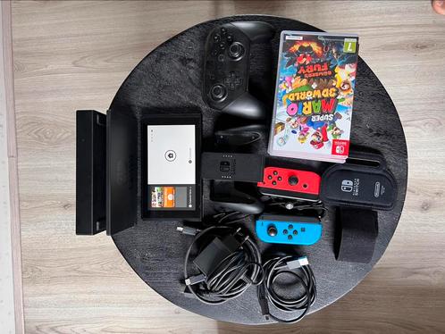 Nintendo Switch | inclusief 7 spellen & Pro controller, Spelcomputers en Games, Spelcomputers | Nintendo Switch, Zo goed als nieuw