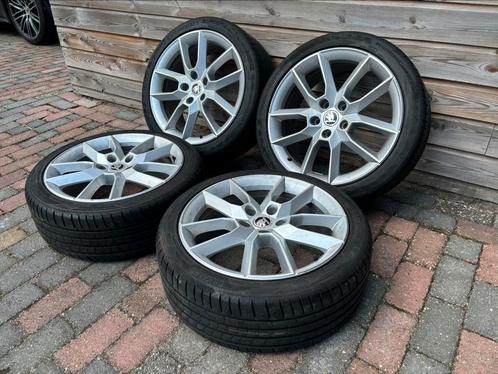 18 inch Skoda Gemini velgen Skoda Octavia RS velgen Superb, Auto-onderdelen, Banden en Velgen, Banden en Velgen, Zomerbanden, 18 inch