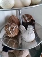 3 rattan eieren riviera maison, Ophalen, Zo goed als nieuw