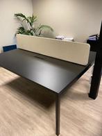 Dubbel bureau voor (thuis)kantoor 180x160x74, Ophalen, Gebruikt, Bureau