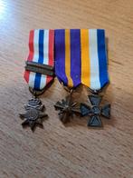 Mobilisatie, orde en vrede,officier kruis miniatuur, Nederland, Ophalen of Verzenden, Landmacht, Lintje, Medaille of Wings
