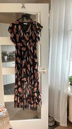 Papillonne mooie exclusieve korte/lange japon mt M, Ophalen of Verzenden, Zo goed als nieuw, Blauw, Boven de knie