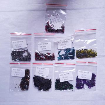 pakket hotfix steentjes 9 kleuren SS6 Austrian beschikbaar voor biedingen