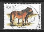 Nederlandse Antillen 1996 Paard Shetlandpony met veulen, Verzenden, Gestempeld