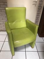 IN House relax fauteuil / eetkamerstoel 4 stuks LEER, Huis en Inrichting, Fauteuils, Ophalen, Gebruikt, 75 tot 100 cm, 75 tot 100 cm