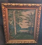 Olieverf schilderij landschap, Ophalen