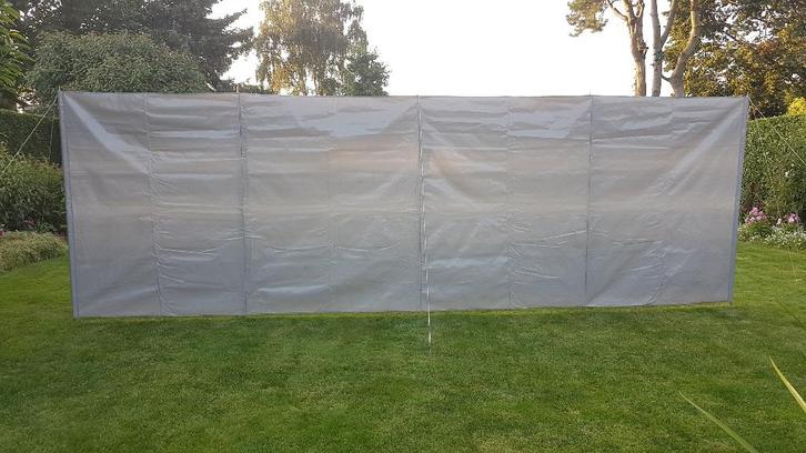 Groot / hoog model windscherm / tuinscherm - 610 x 195 cm, Tuin en Terras, Tuinschermen, Zo goed als nieuw, Overige materialen