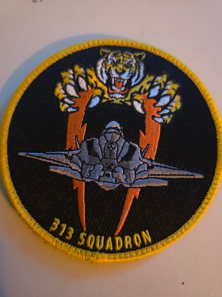 Patch, Verzamelen, Militaria | Algemeen, Ophalen of Verzenden, Luchtmacht, Nederland, Embleem of Badge