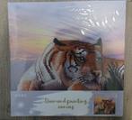Diamond painting canvas tijger, Ophalen of Verzenden, Nieuw, Knutselwerk