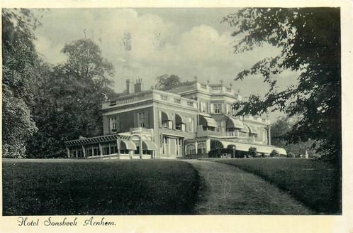 (387-184-023) Arnhem Hotel Sonsbeek, Verzamelen, Ansichtkaarten | Nederland, Gelderland, Verzenden