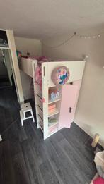 SMÅSTADHoogslaper, wit Roze.  90x200, Kinderen en Baby's, Ophalen, Zo goed als nieuw, Hoogslaper