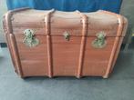 Brocante scheepskist / hutkoffer 57x55x85x55 cm, Ophalen, Overige materialen, Gebruikt, 50 tot 100 cm