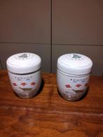 2 Chinese potjes met deksel, Antiek en Kunst, Ophalen of Verzenden