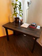 Bureau - side table - donker bruin - hout, Huis en Inrichting, Tafels | Sidetables, Ophalen, Zo goed als nieuw, 150 tot 200 cm