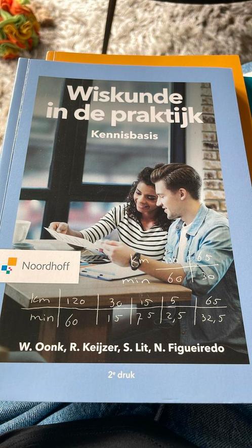 W. Oonk - Wiskunde in de praktijk- Kennisbasis, Boeken, Wetenschap, Zo goed als nieuw, Ophalen of Verzenden