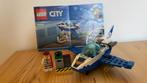 Lego City 60206 Luchtpolitie vliegtuigpatrouille, Complete set, Ophalen of Verzenden, Lego, Zo goed als nieuw