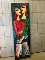 Schilderij van Fabrice Hünd (A'dam 1961 - A'dam 2021), Ophalen