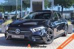 Mercedes A-Klasse Limousine A 180 AMG-Line 136pk | Pano | Sf, 65 €/maand, 4 cilinders, Met garantie (alle), Zwart