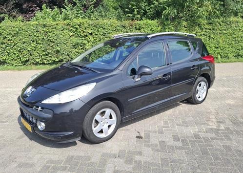 Peugeot 207 SW benzine,  incl. beurt + APK, trekhaak, airco, Auto's, Peugeot, Bedrijf, ABS, Airbags, Airconditioning, Boordcomputer
