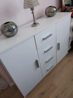 Dressoir Jysk wit, Huis en Inrichting, Kasten | Dressoirs, Ophalen, Gebruikt, 25 tot 50 cm