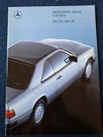 Brochure MERCEDES-BENZ Coupe's 230CE/ 300CE - 1988/NL., Ophalen of Verzenden, Mercedes