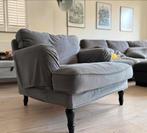 Grijs fauteuil – goede staat, Ophalen, Gebruikt, Eenpersoons, Minder dan 150 cm