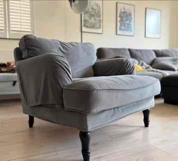 Grijs fauteuil – goede staat beschikbaar voor biedingen