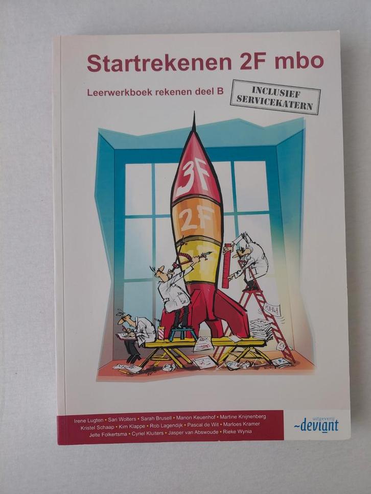 Startrekenen 2F deel B, Boeken, Schoolboeken, Zo goed als nieuw, Nederlands, Overige niveaus, Ophalen of Verzenden