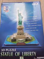 3D-puzzel vrijheidsbeeld, gebruikt, Minder dan 500 stukjes, Gebruikt, Ophalen of Verzenden, Rubik's of 3D-puzzel