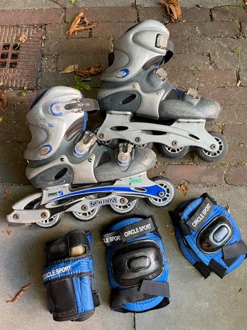 Skates maat 37, met beschermers beschikbaar voor biedingen