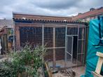 Voliere panelen 3x, Dieren en Toebehoren, Vogels | Hokken en Kooien, Ophalen, Gebruikt, Aluminium, Volière