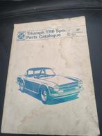 Triumph TR 6  Sports Car part.catalogue, Ophalen of Verzenden