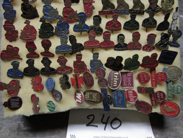 verzameling speldjes 240 st., Verzamelen, Speldjes, Pins en Buttons, Gebruikt, Speldje of Pin, Overige onderwerpen, Verzenden