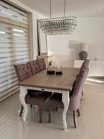 Richmond Interiors Eettafel, Ophalen, Eikenhout, 50 tot 100 cm, Zo goed als nieuw