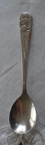 Oud Gero verzilverd lepeltje Roodkapje, Antiek en Kunst, Ophalen of Verzenden