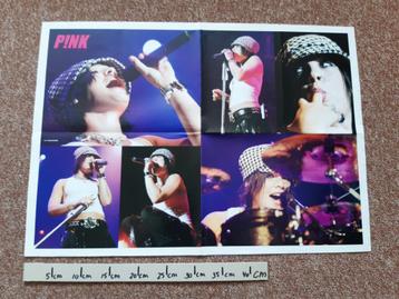 Poster P!nk Pink Maat A2 44x62 cm King Arthur Hitkrant beschikbaar voor biedingen