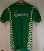 Wollen Retro  fietsshirt groen wit geel maat 6, Bovenkleding, XL, Heren, Zo goed als nieuw