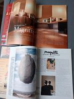4 tijdschriften met Rene Magritte, Gelezen, Verzenden