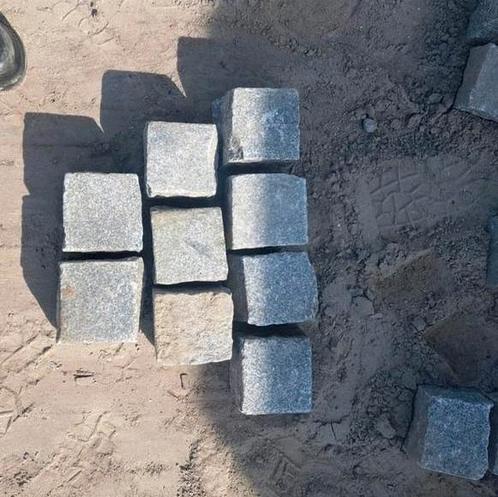 Portugees graniet in gebruikt en nieuw!!, Tuin en Terras, Tegels en Klinkers, Zo goed als nieuw, Natuursteen, 10 m² of meer, Ophalen of Verzenden