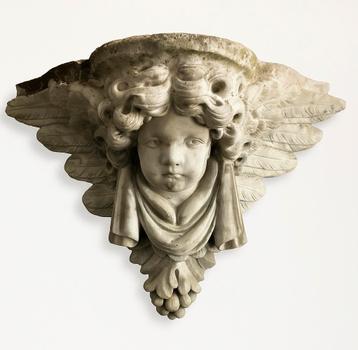Cherubijn muurconsole - 1830 beschikbaar voor biedingen