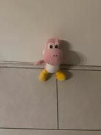 Roze Yoshi knuffel van Nintendo: 24 cm groot, Ophalen of Verzenden, Zo goed als nieuw, Overige typen