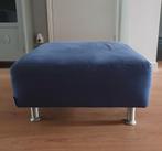 Vierkante blauwe hocker van Machalke, Huis en Inrichting, Ophalen, Gebruikt, Vierkant