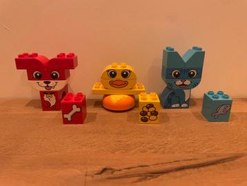 Duplo 10858 Dierenset compleet beschikbaar voor biedingen