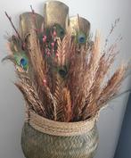Te koop: xxl droogbloemen boeket / mand  ibiza boho, Huis en Inrichting, Woonaccessoires | Wanddecoraties, Ophalen